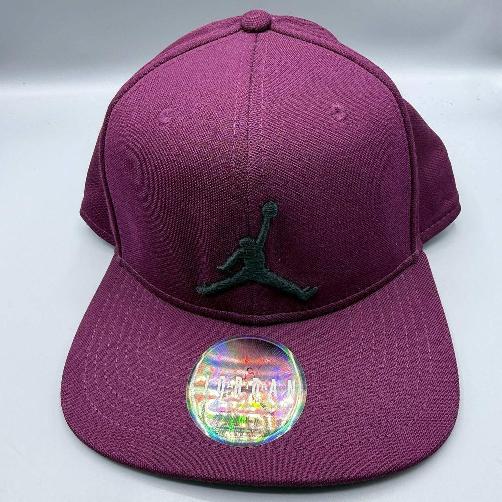 Air Jordan Hat Men Purple Embroidered‎ Logo Jumpman Snap Back Cap